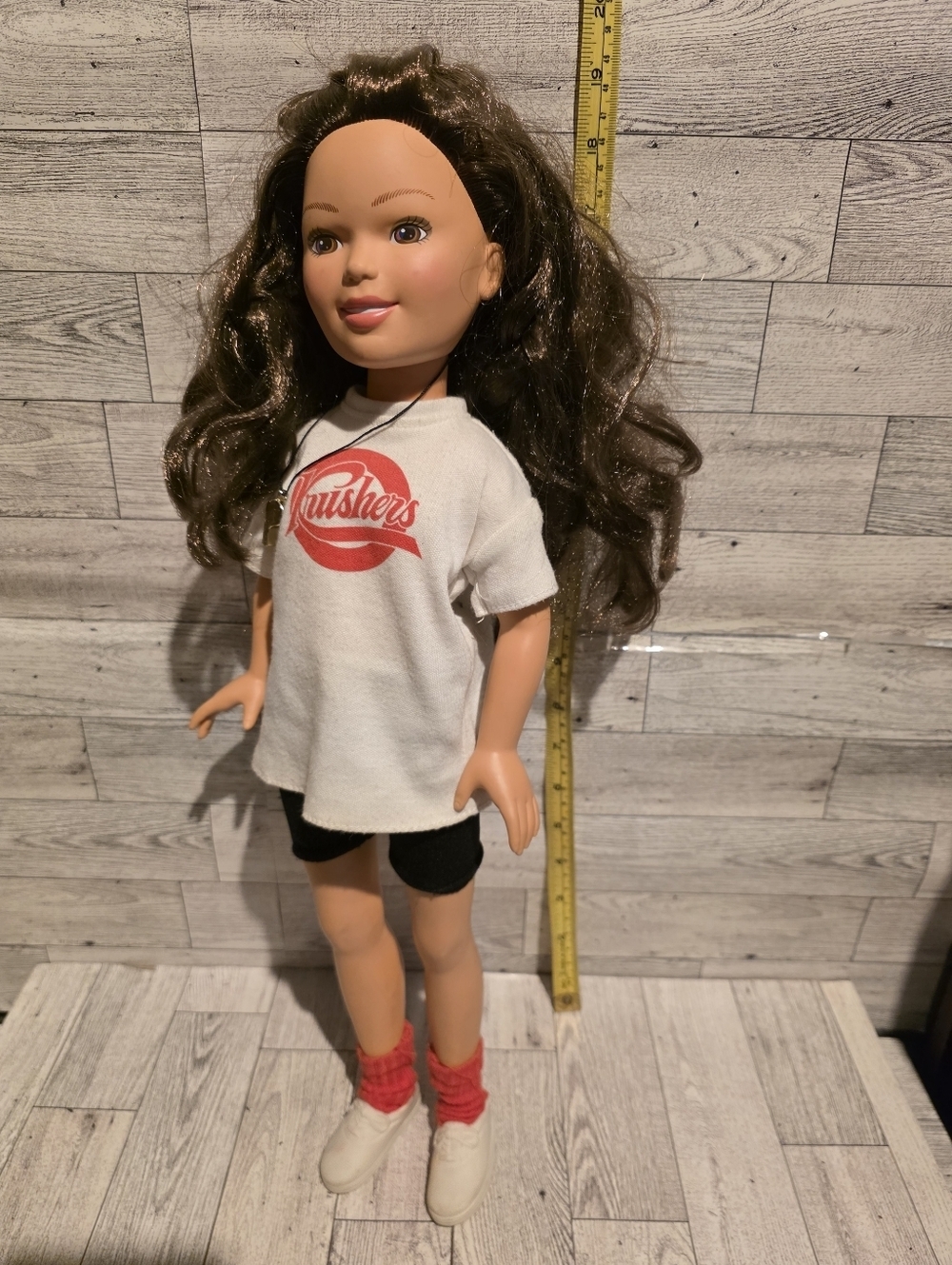 The Babysitters Club Doll with Brown Hair and White T-Shirt